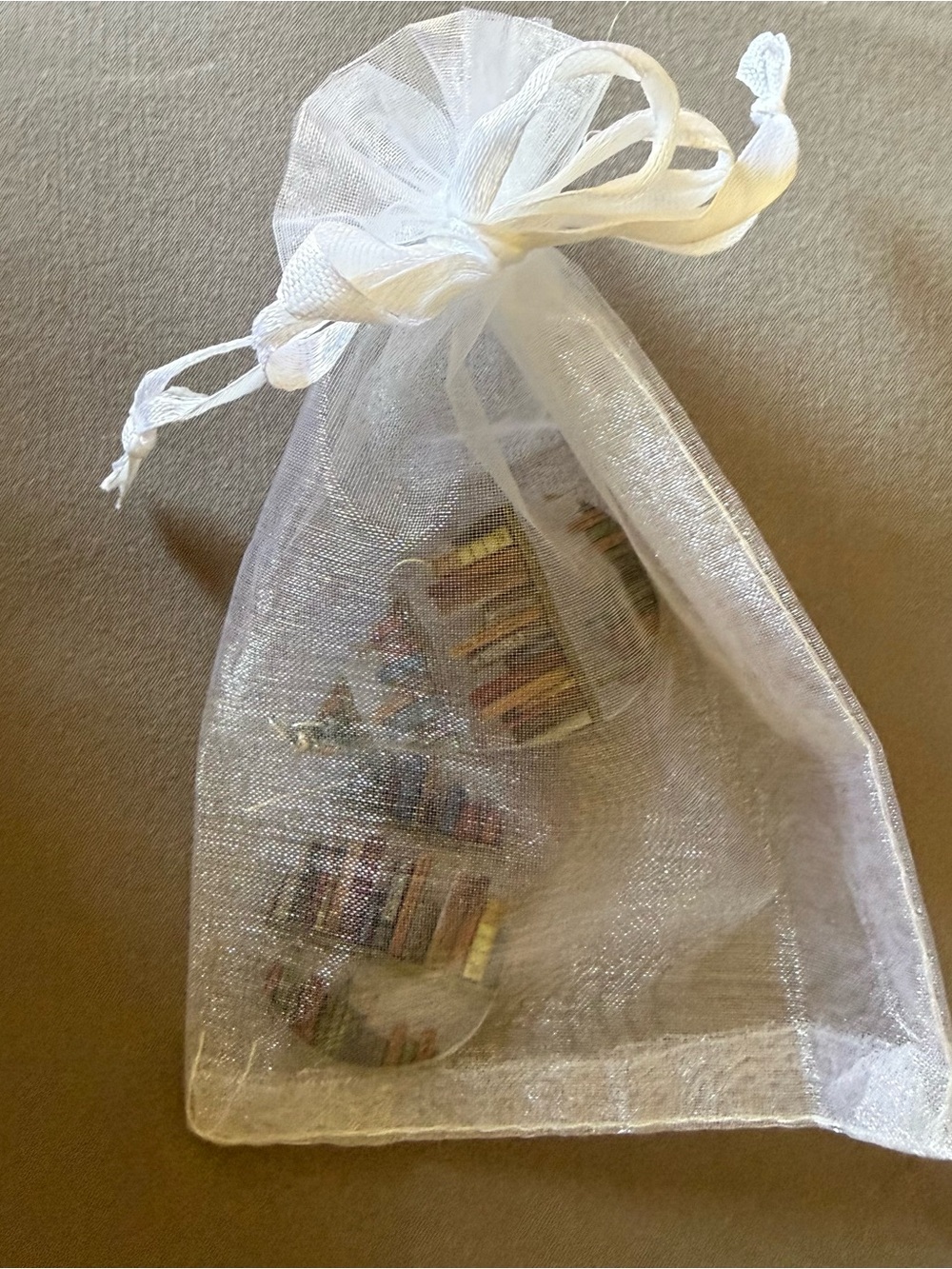 Bookcase Dangle Earrings~ Acrylic NWOT - Picture 7 of 7